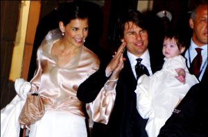 Tom Cruise and Katie Holmes in Rome for wedding in Rome, Italy on November 16, 2006.