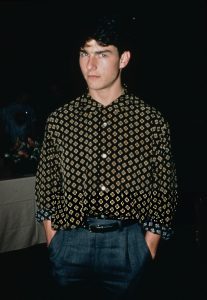 Tom Cruise attends an event, circa 1980s.