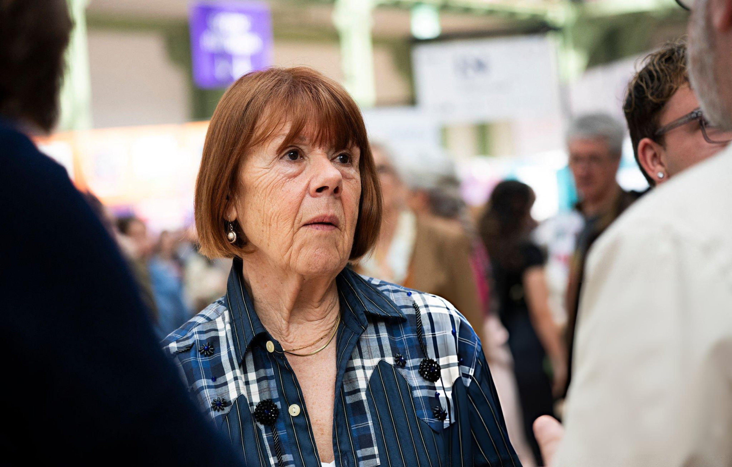 Gisele Pelicot at the grand palais