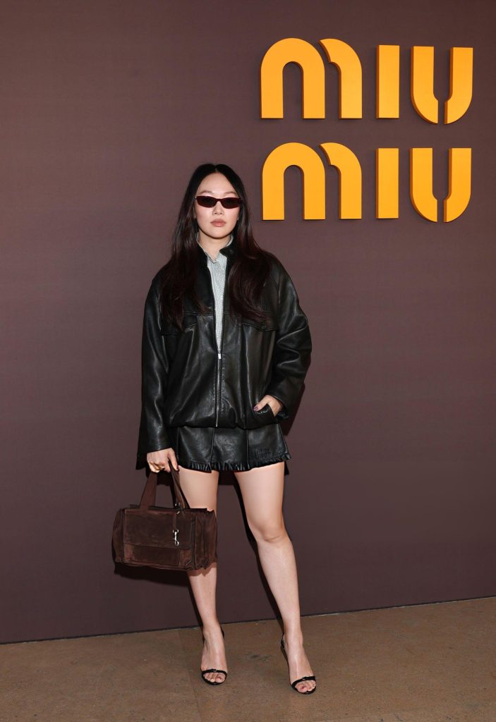 Yerin ha attends the miu miu