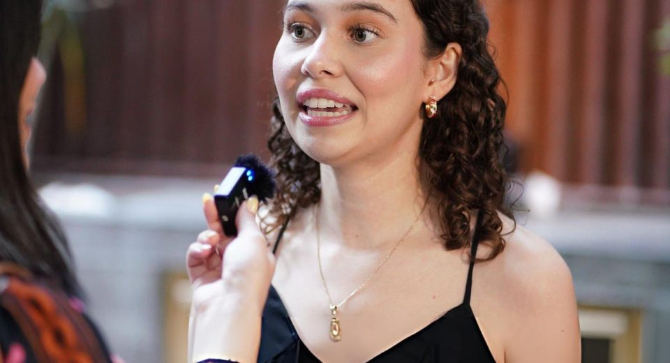 Nalleli Cobo attends the Latino Leaders Fighting Climate Change Event at Damian on April 09, 2025